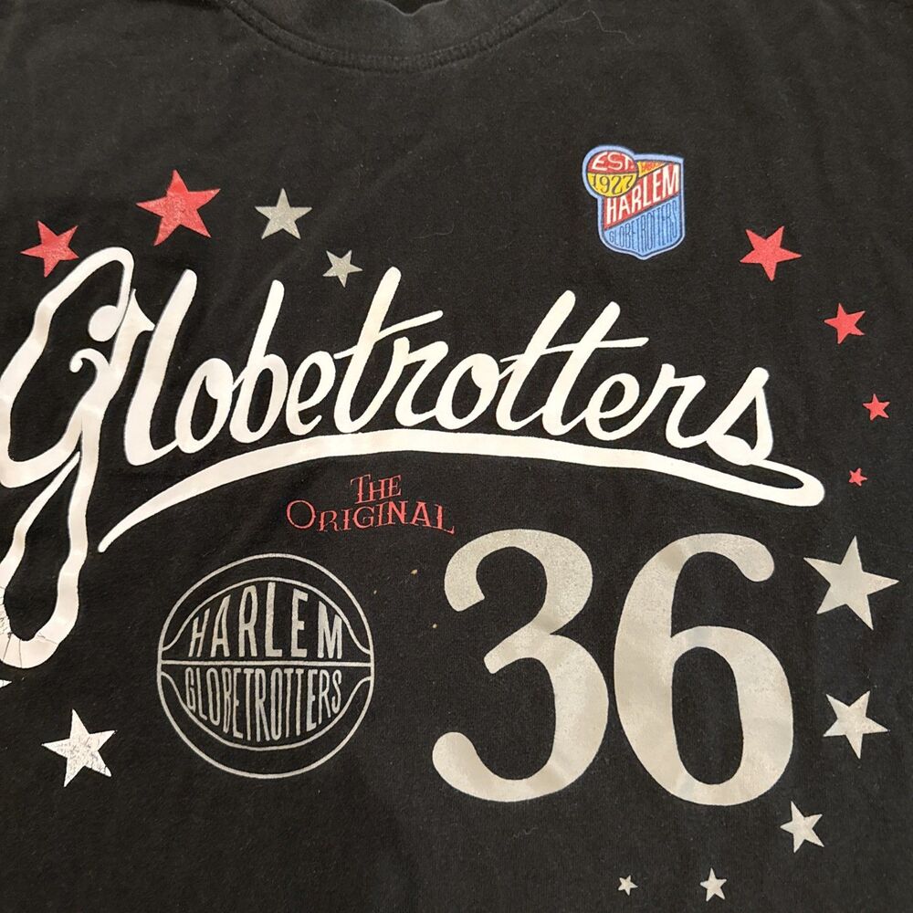 BIG & TALL Harlem Globetrotters TShirt Size 4XL/5XL* (est.) Good Used Condition - Picture 2 of 10
